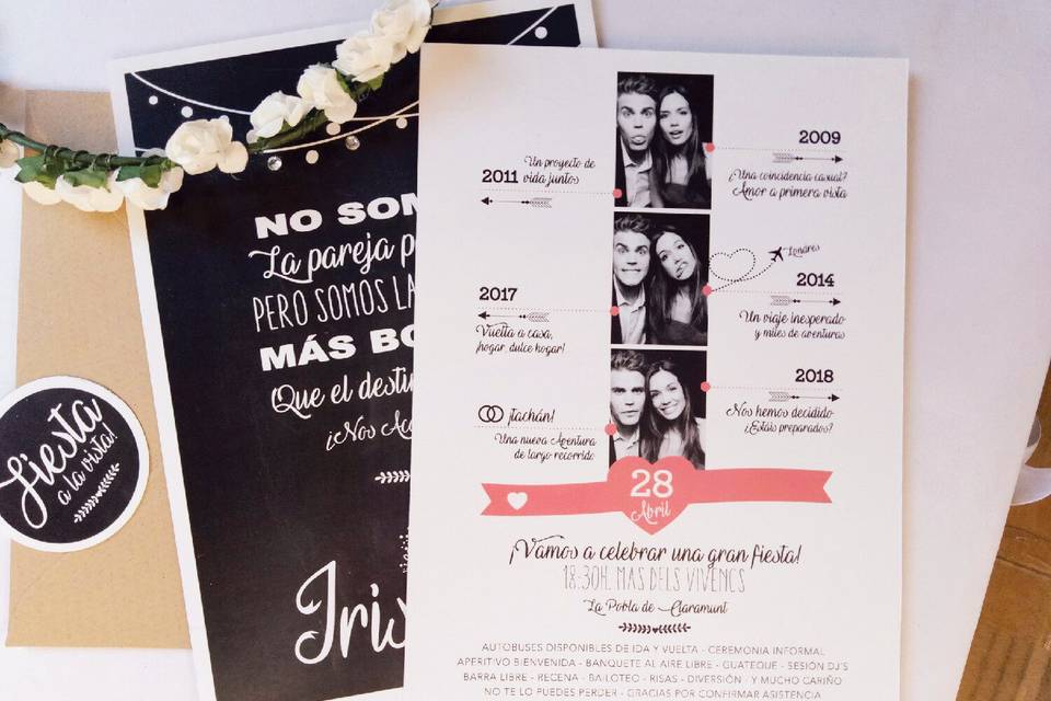 Invitación la pareja perfecta