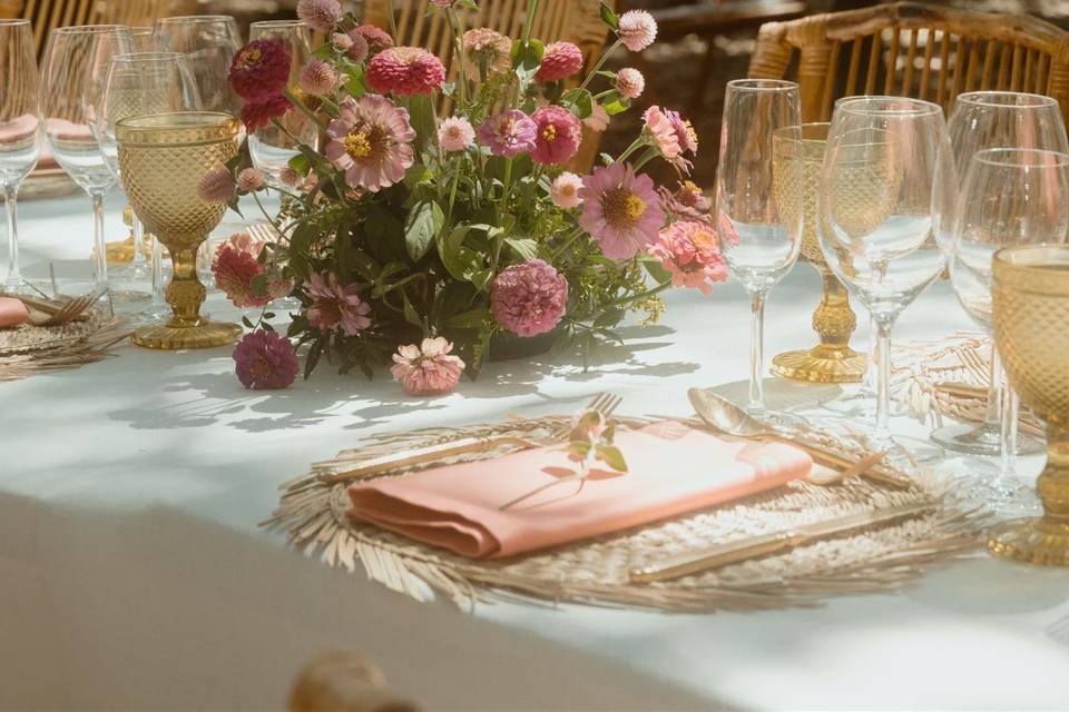 Decoración mesa