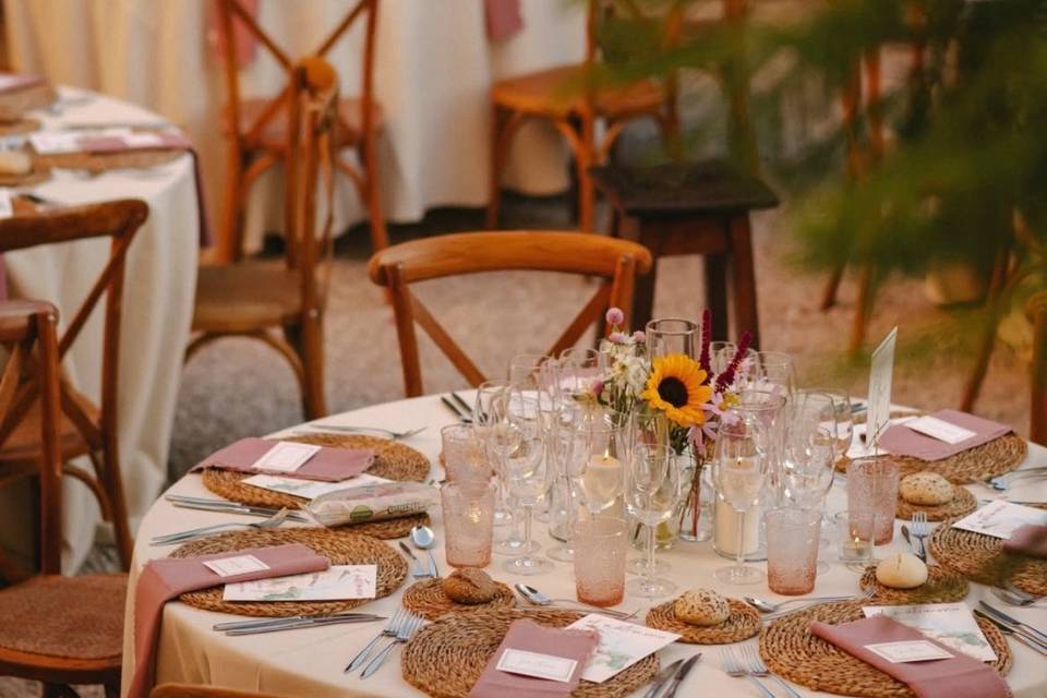 Decoración mesa