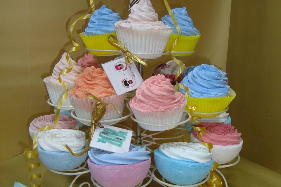 Cupcakes de jabón