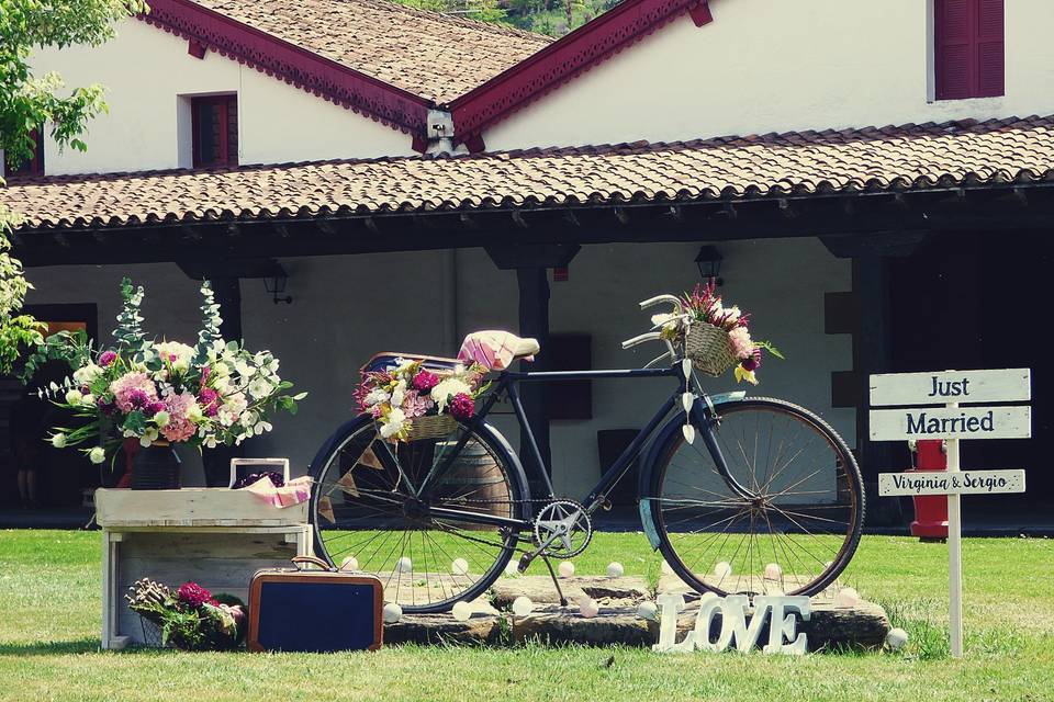 Photocall bici - bodegas cvne