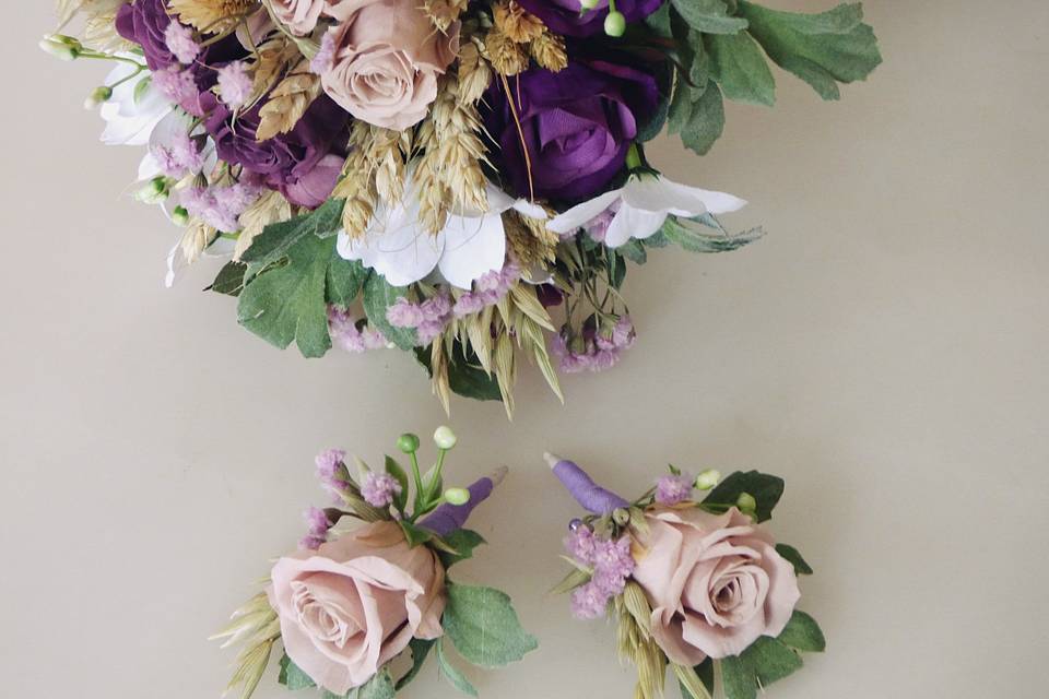 Boutonnières a juego