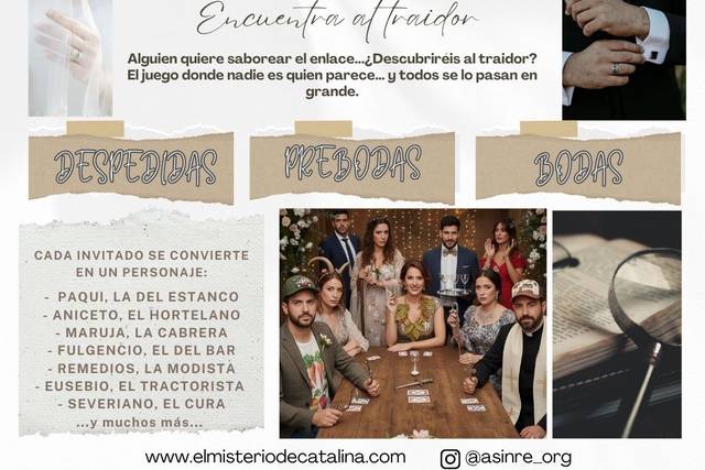 TRAIDORES EN LA BODA