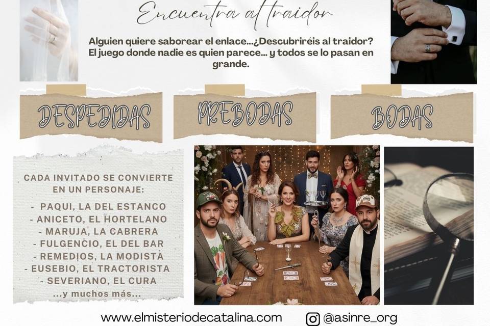 TRAIDORES EN LA BODA