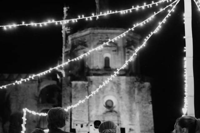 Líneas de guirnaldas led
