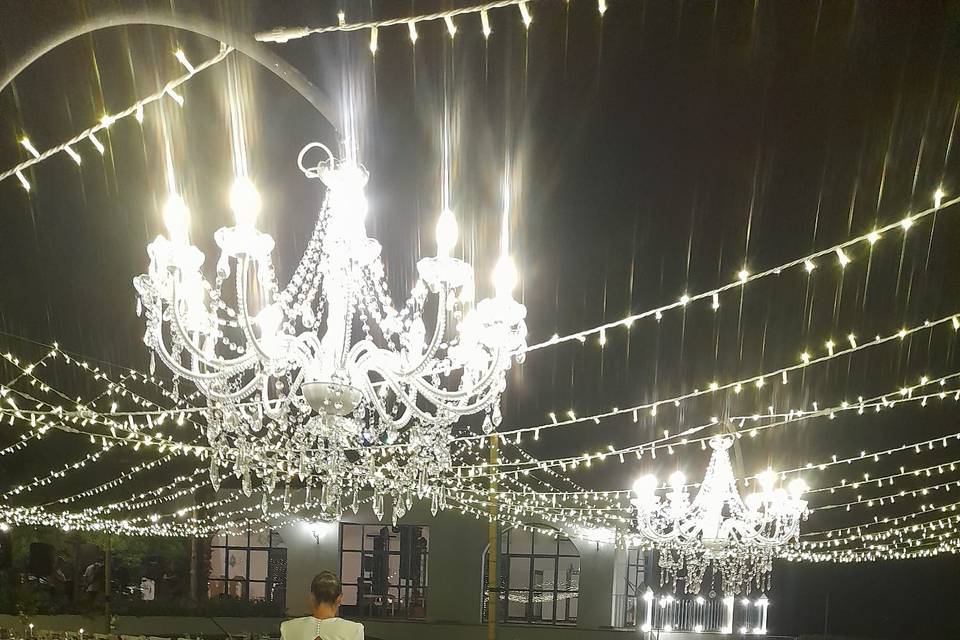 Techo iluminado