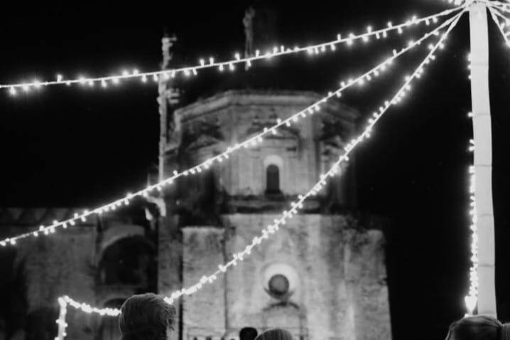 Líneas de guirnaldas led