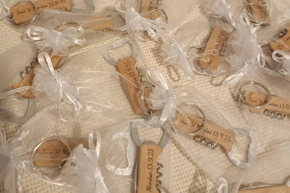 Llaveros personalizados