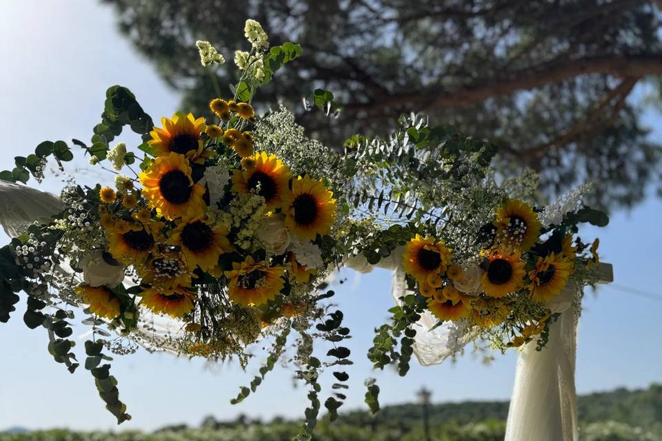 Arco de boda