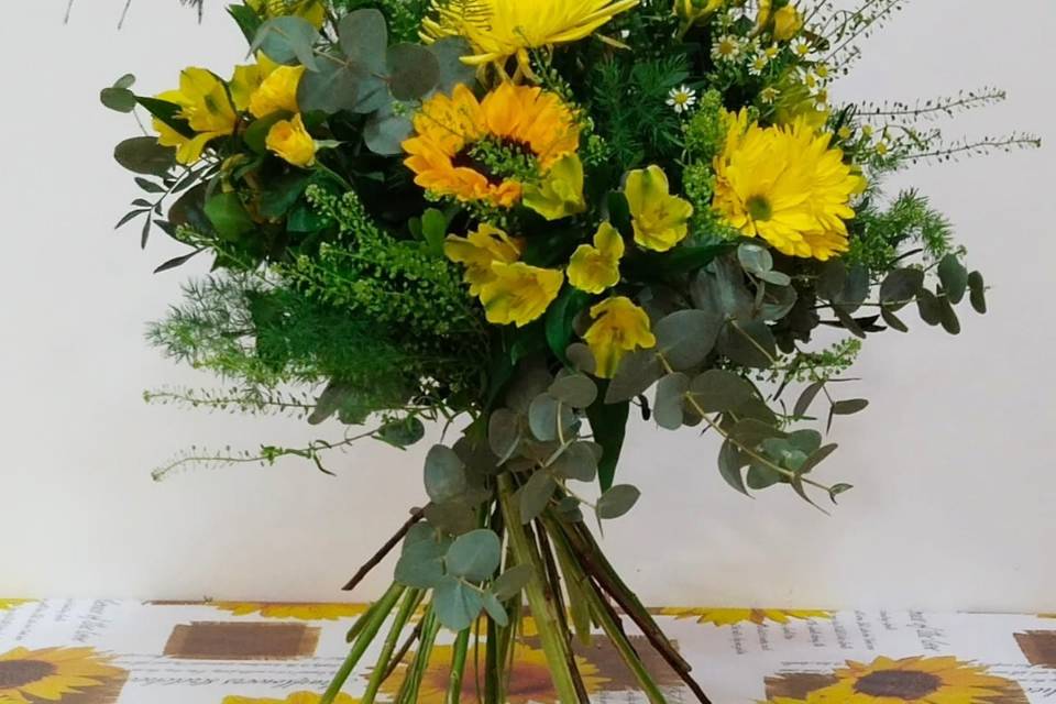 Ramo de girasoles