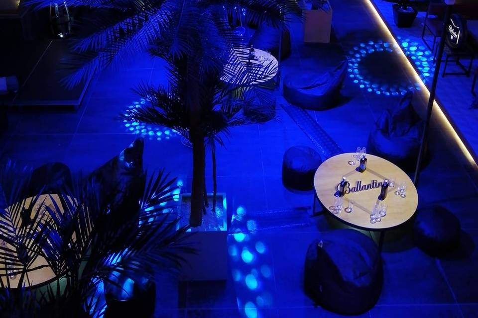 Iluminación de fiesta