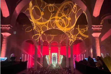 Iluminación y sonido de iglesia