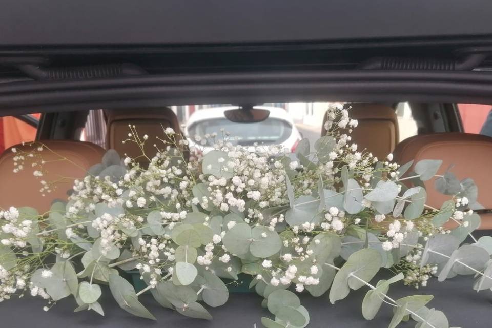 Flores para el coche
