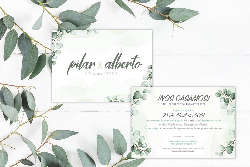 Invitación Paleta & Pixel