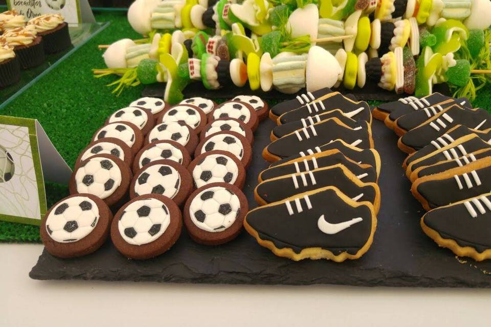 Galletas de fútbol