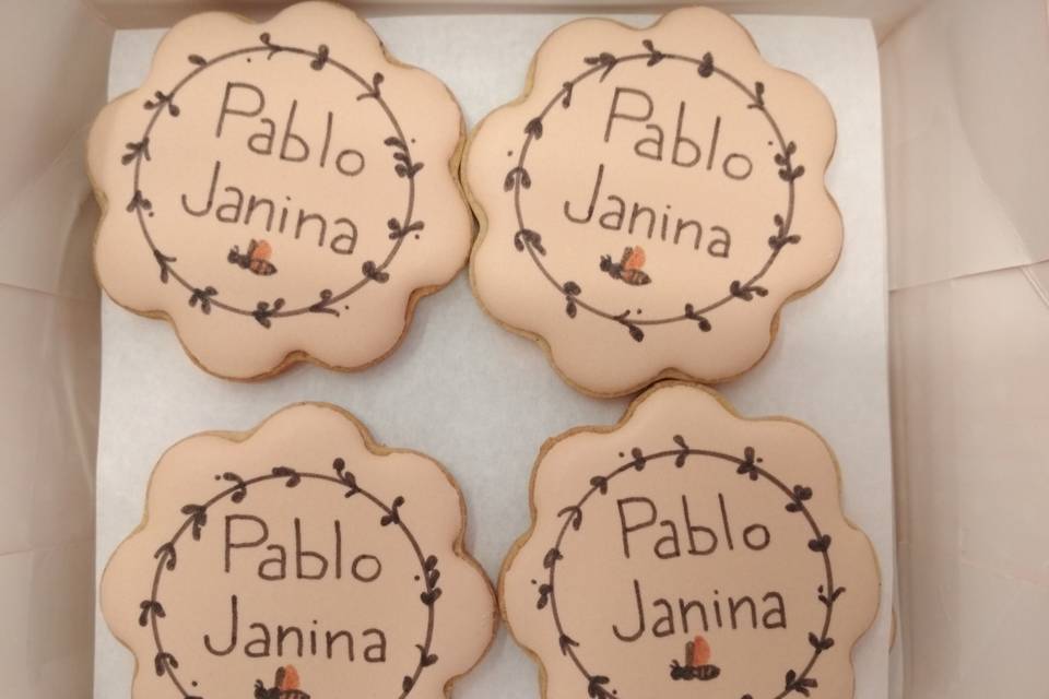 Galletas para boda