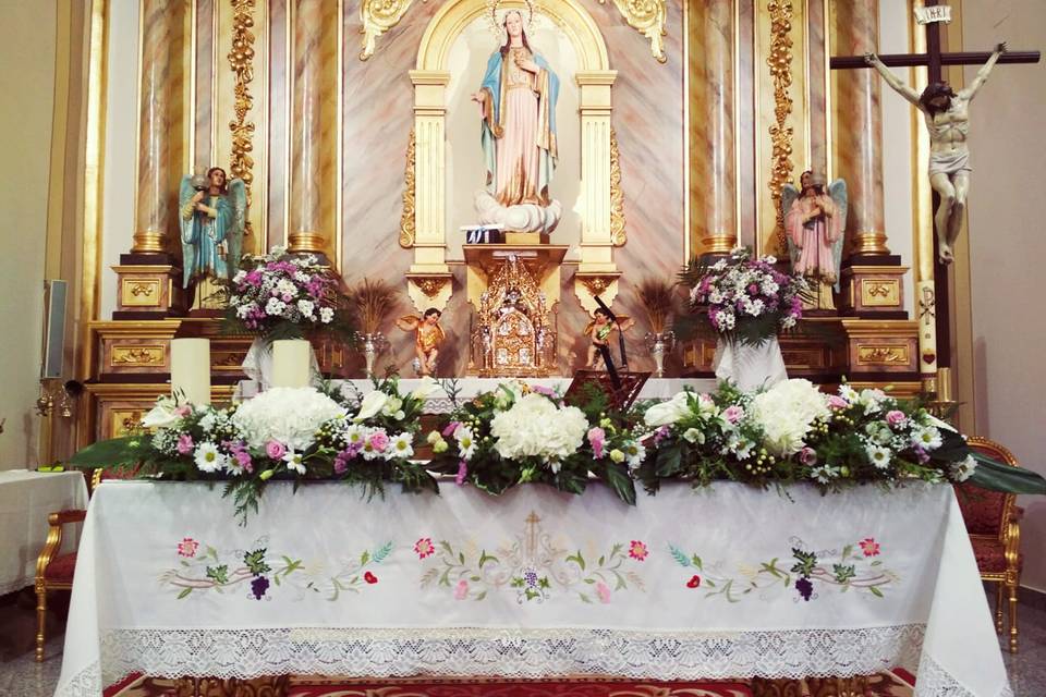 Altar en Barrio Peral (Cartagena)