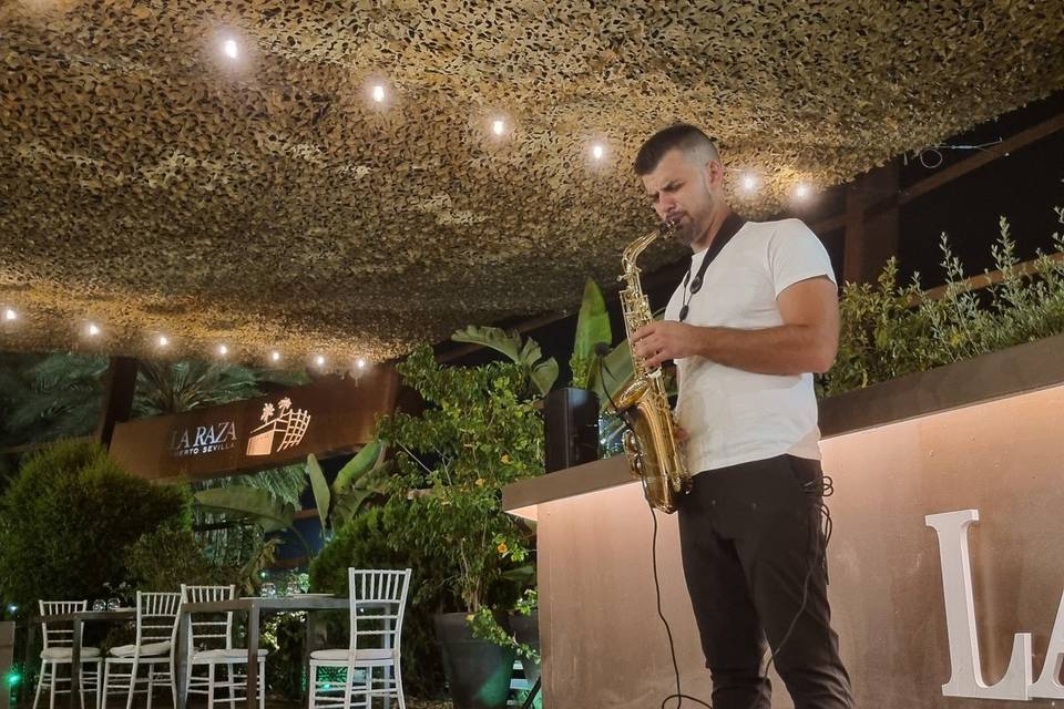 Cena en evento