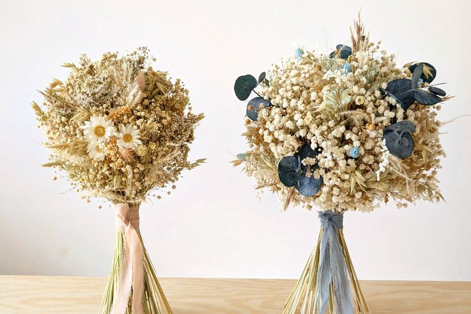 Bouquet pequeño y grande