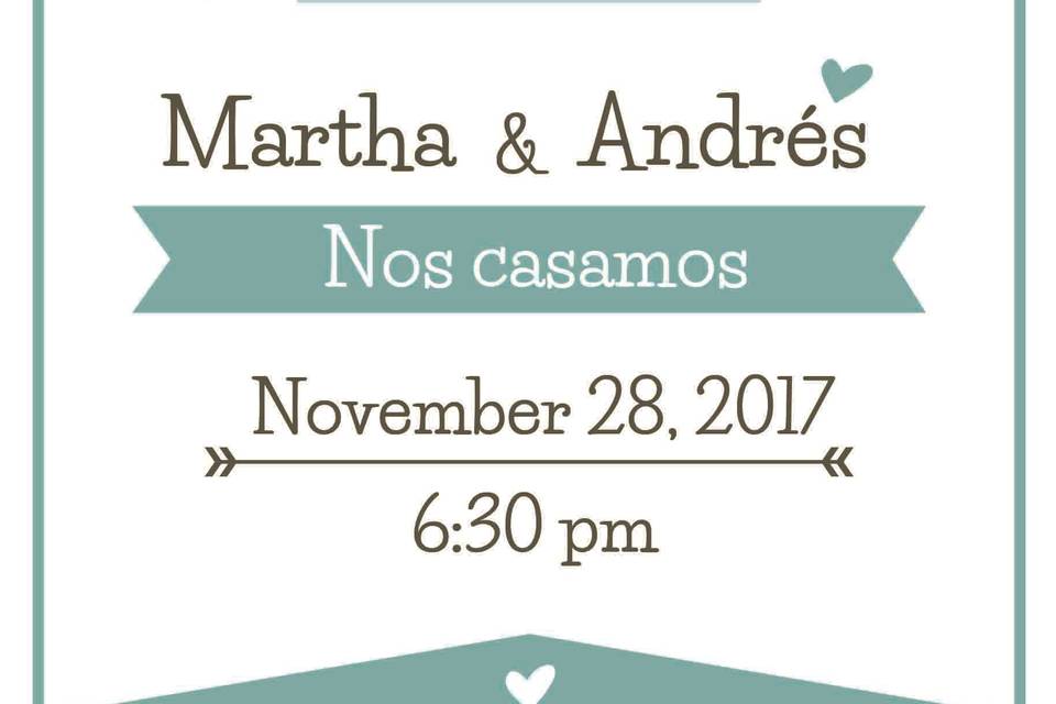 Invitación Boda