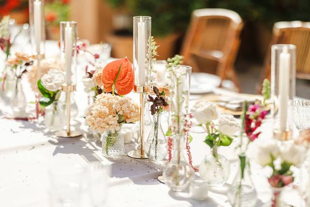 Decoracion floral de boda