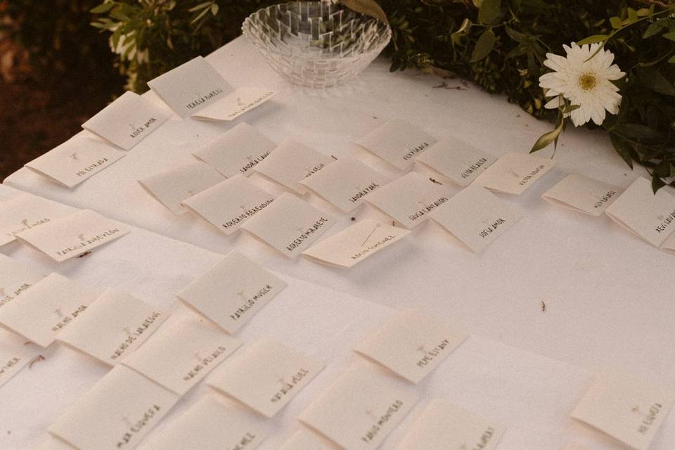 Seating plan