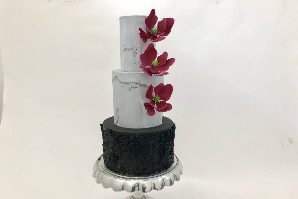 Piedra natural wedding cake