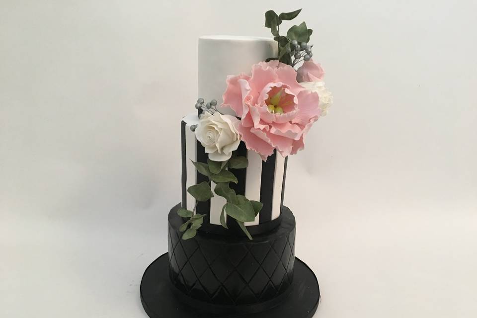 Paris wedding cake
