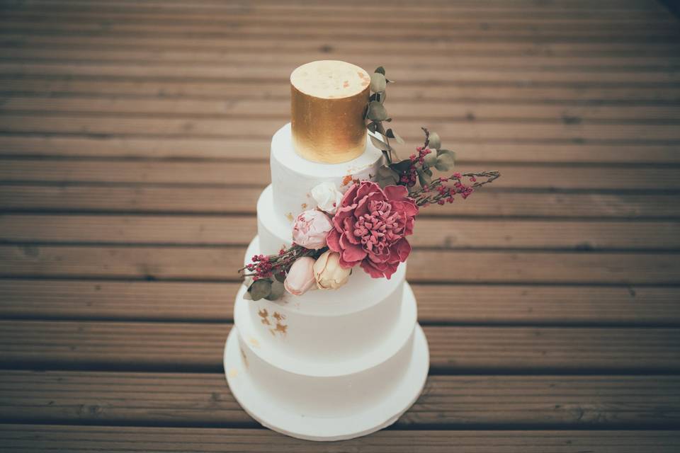 Exótic wedding cake