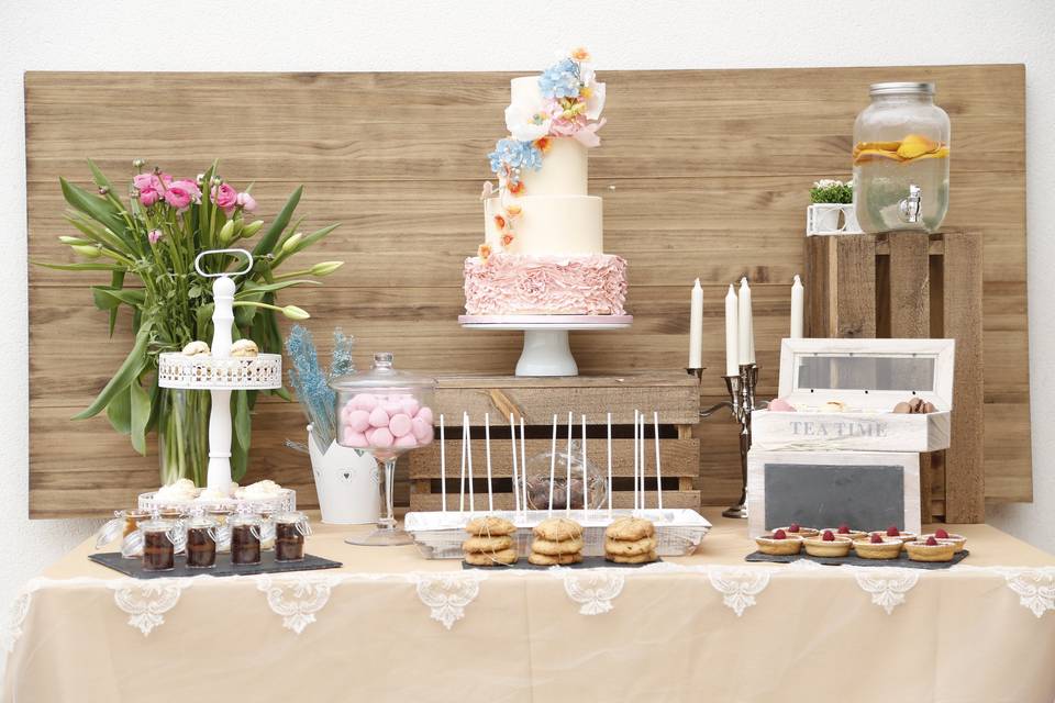 Mesa dulce boda