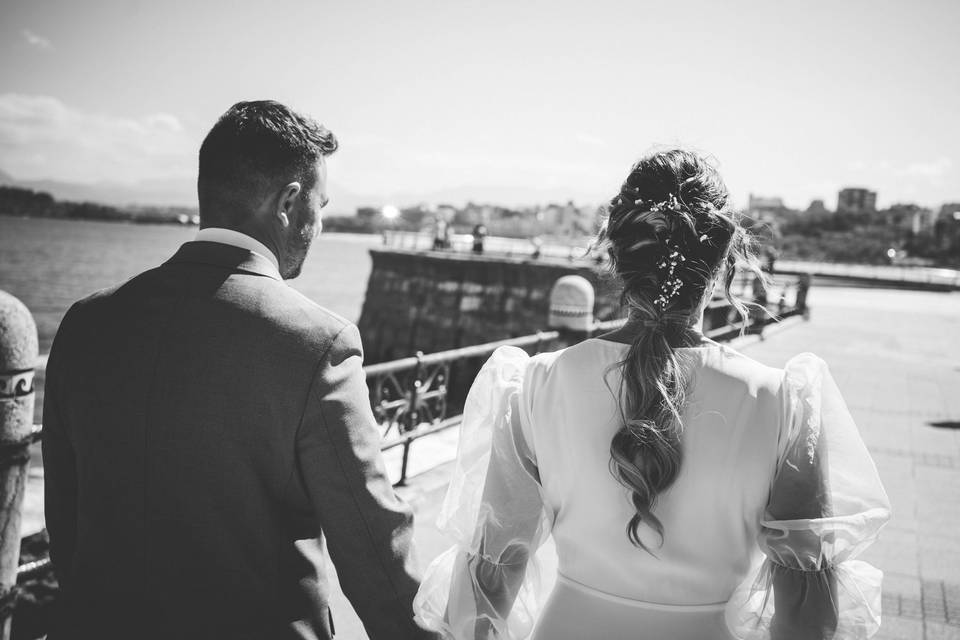Maria y David