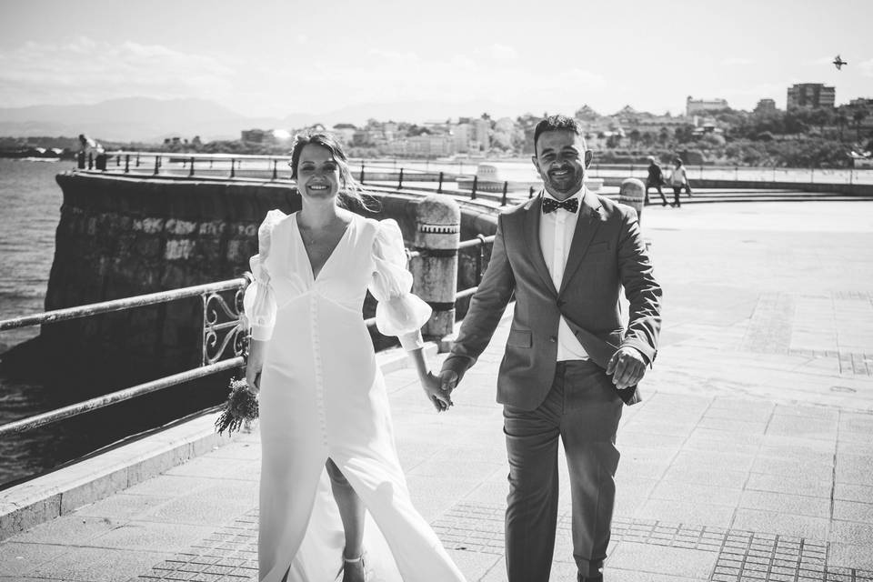 Maria y David