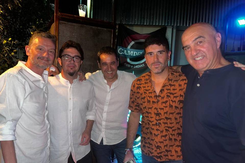El grupo al completo