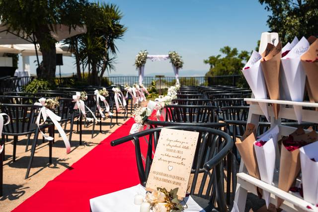 Boda lugar al aire libre