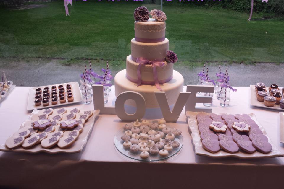 Mesa dulce boda