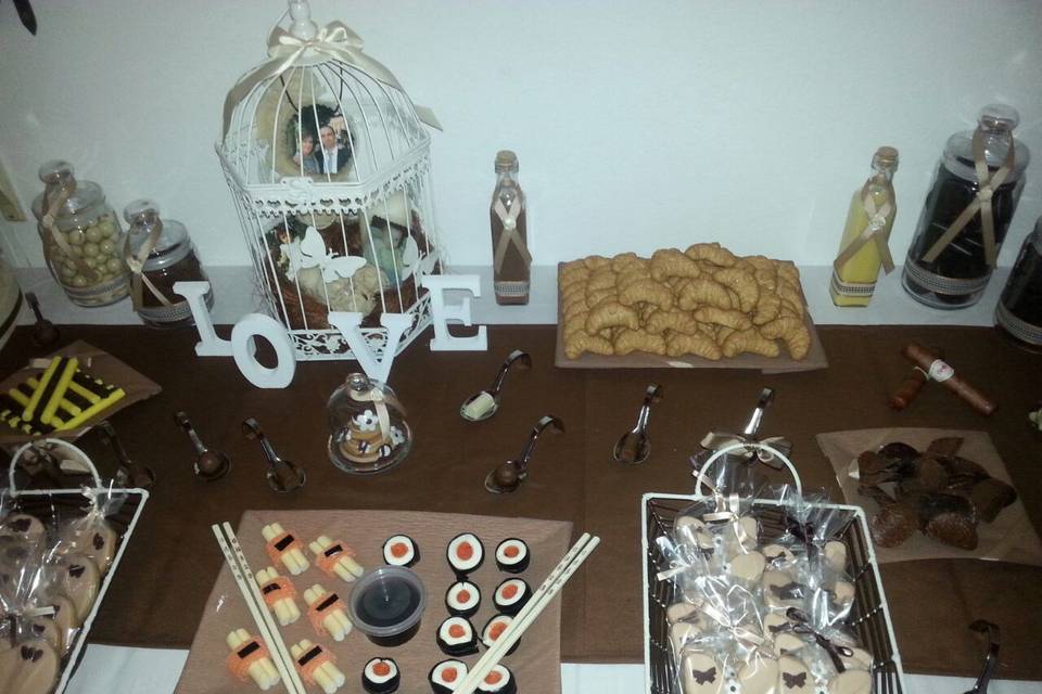 Mesa dulce boda