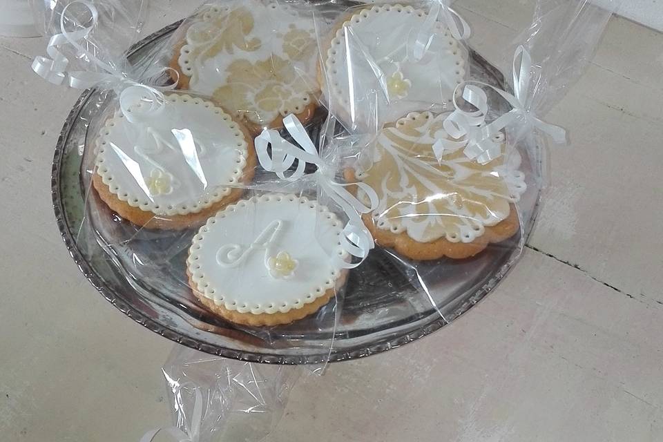 Galletas decoradas para boda