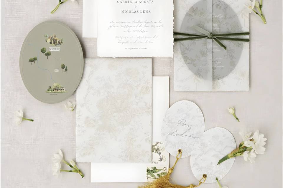 Invitación prediseñada