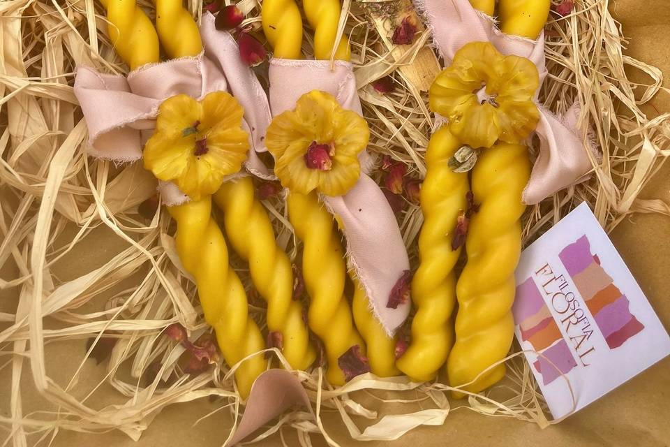 Velas, detalles, invitados,