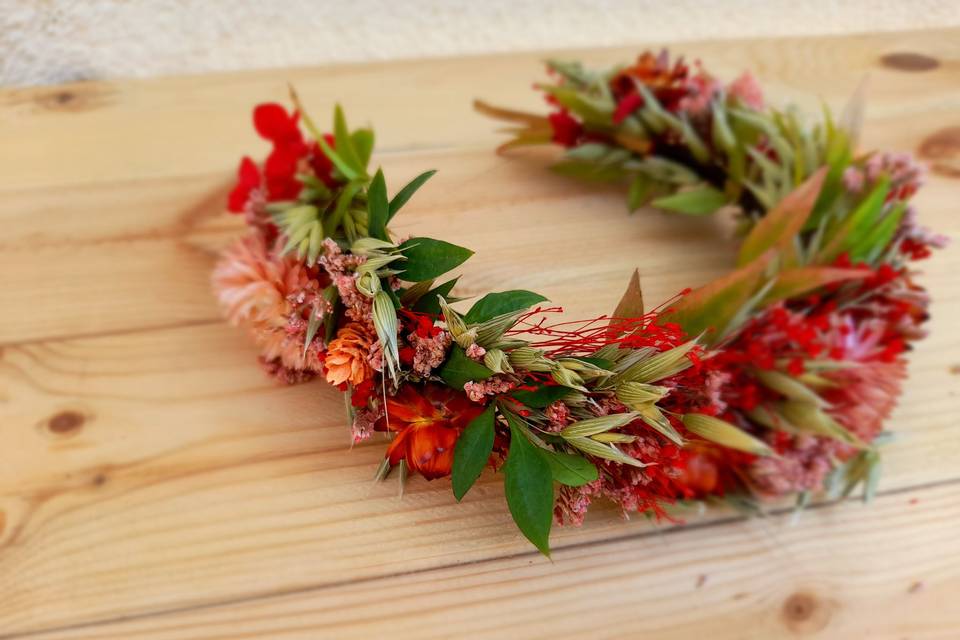 Diadema, corona, floral