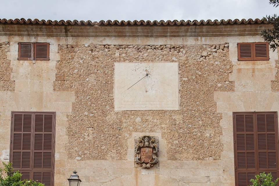 La fachada principal