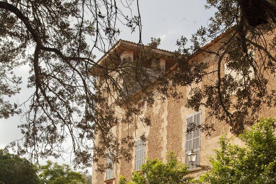 La fachada principal