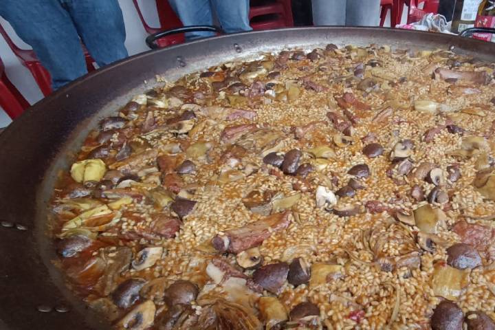 Arroz capafina de secreto ibérico