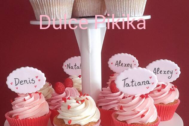 Stand con cupcakes