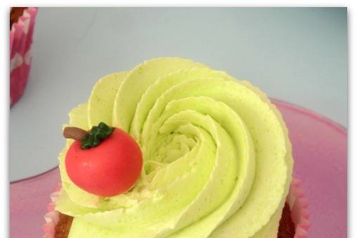 Cupcake manzana