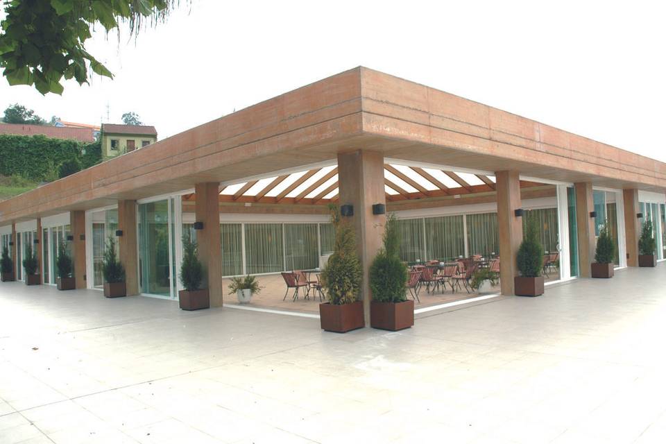 Fachada salon eventos