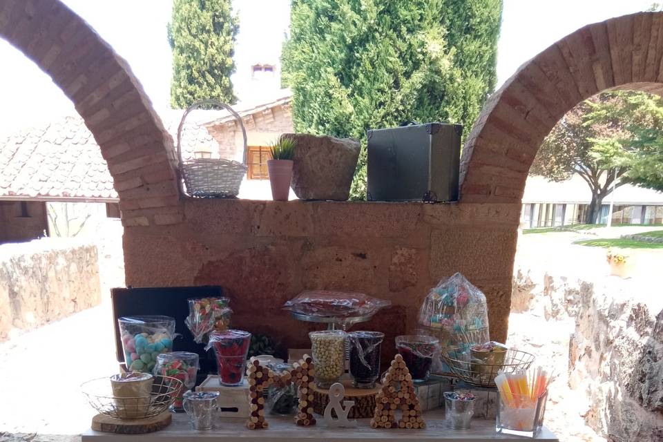 Mesa de chuches