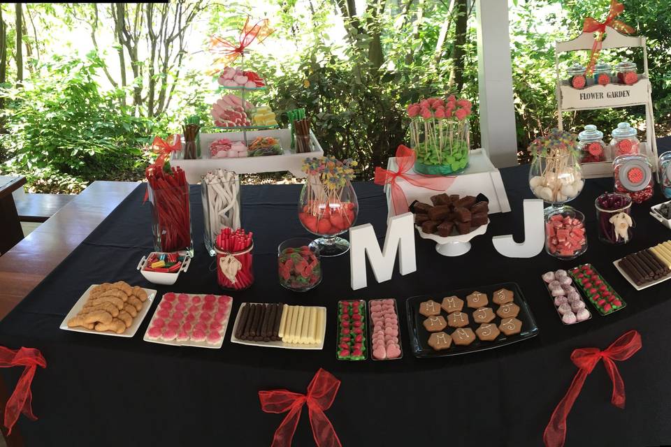 Mesas dulces para bodas