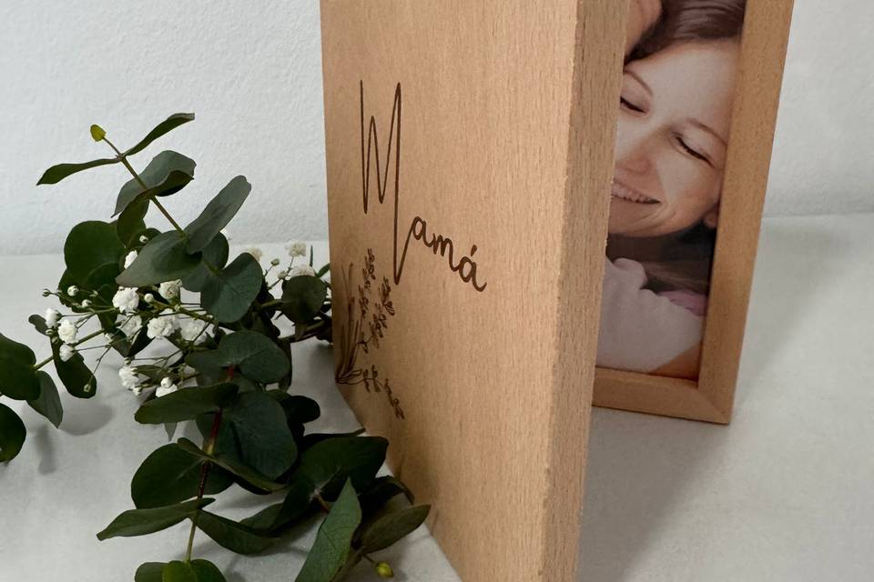 Marco con dedicatoria