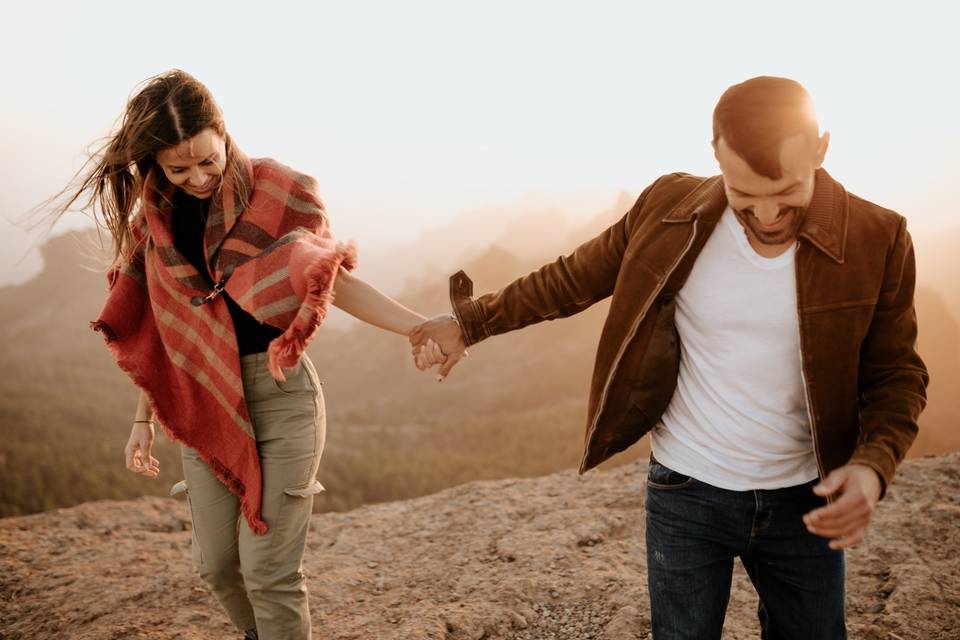 Preboda en Roque Nublo